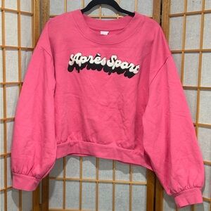All in Motion Pink Crew Neck Sweater